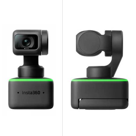 Insta360 Link - kamera internetowa 4K z obsługą HDR i technologią AI_Kamera z przodu i z boki_2